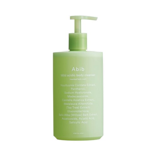 Mild Acidic Body Cleanser Heartleaf Body Wash 470 ml 沐浴露
