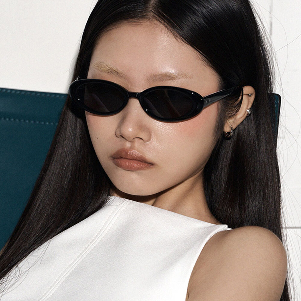 OTELLO C1, Black Lens + Black Frame太阳镜- RIETI - 时尚馆