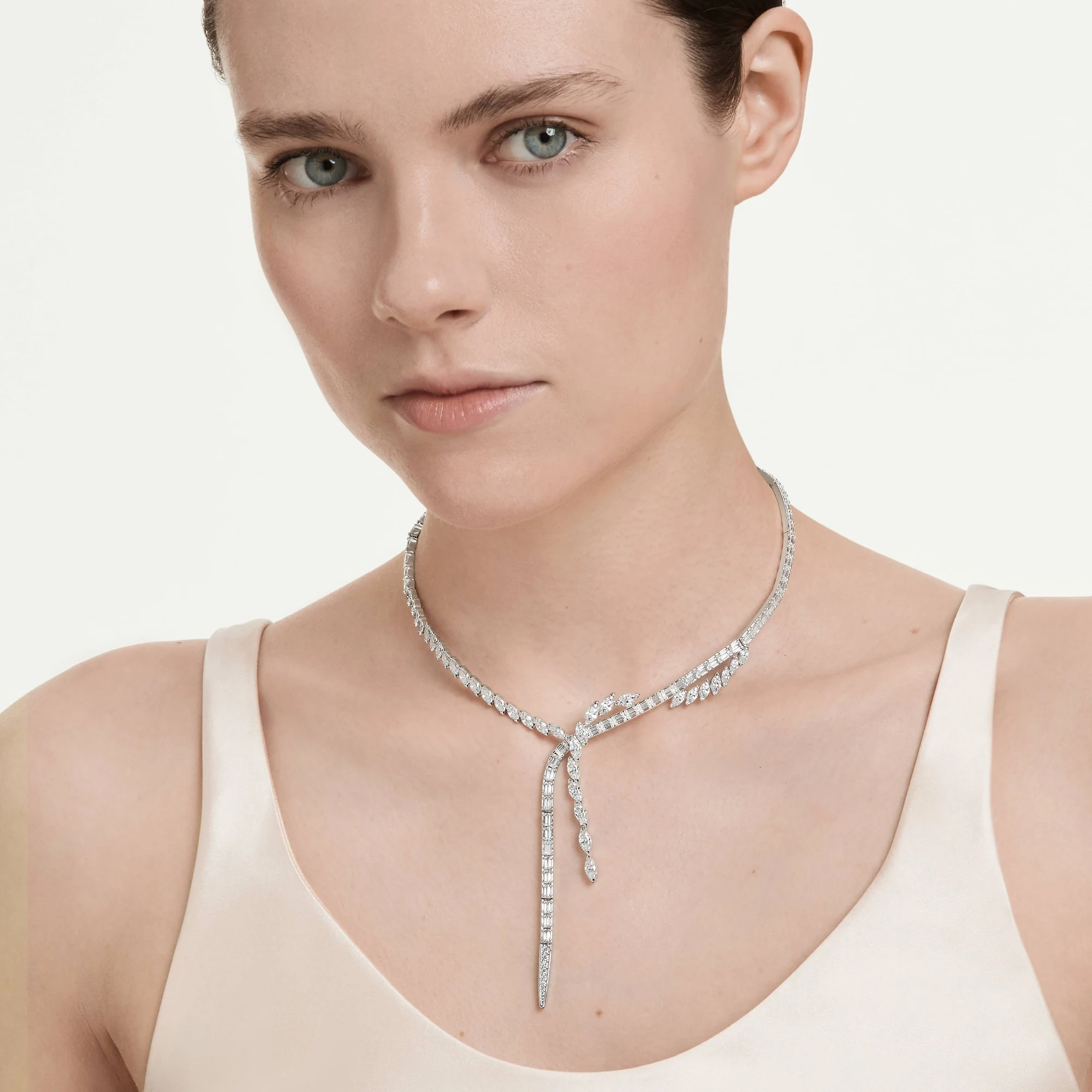 신세계인터넷면세점-스와로브스키-necklace-MESMERA:NECKLACE MIX WHI/RHS