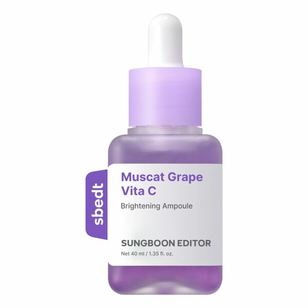 신세계인터넷면세점-성분에디터-FacialCare-머루포도 비타C 브라이트닝 앰플 40ml
