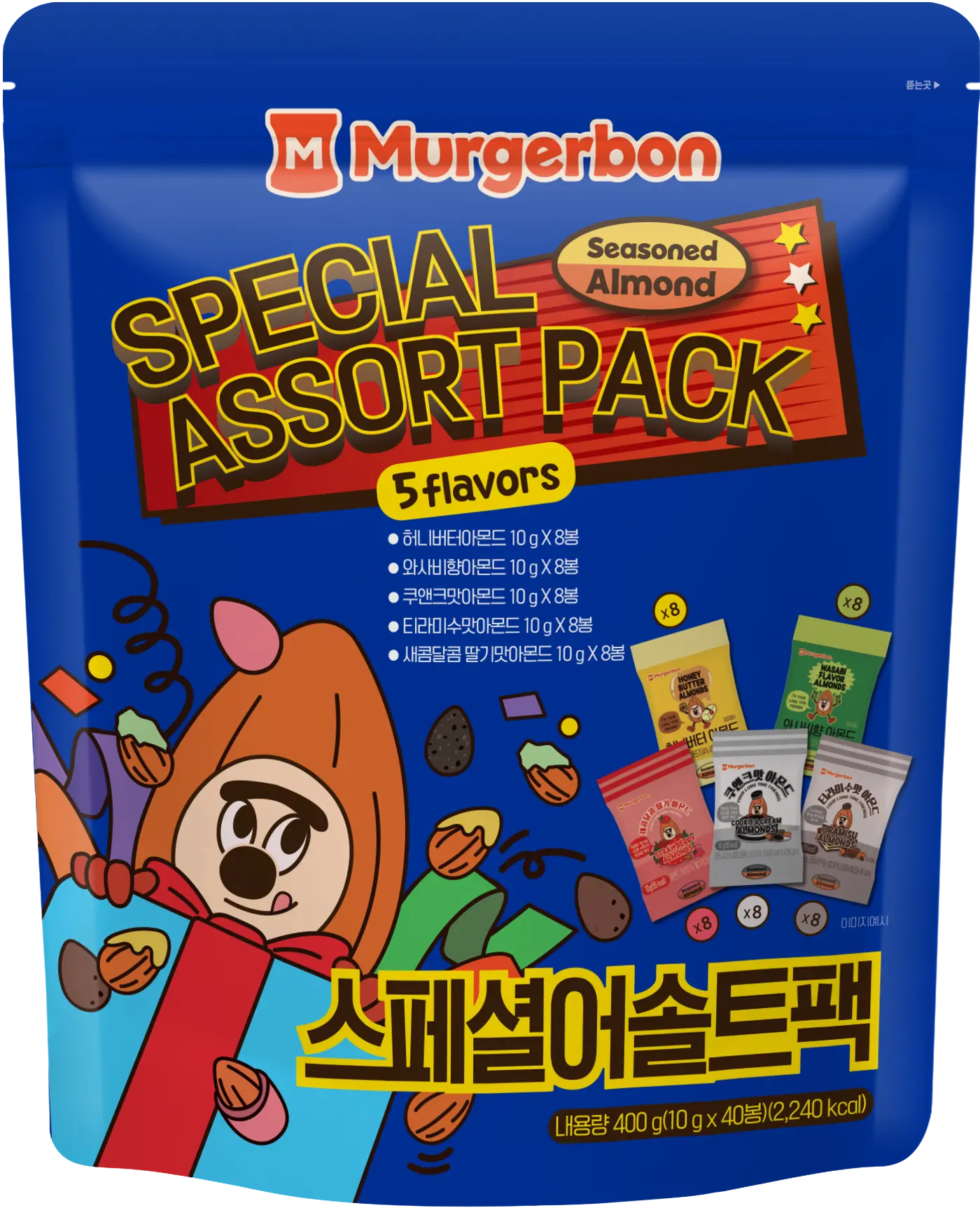 신세계인터넷면세점-머거본-CookieSnack-스페셜어솔트팩 400g