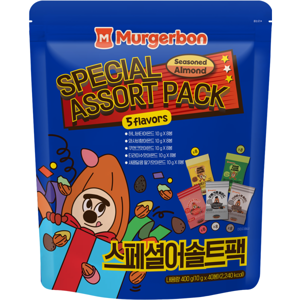 신세계인터넷면세점-머거본-CookieSnack-스페셜어솔트팩 400g