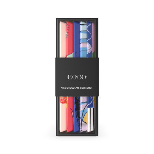 韩际新世界网上免税店-COCO-CHOCOLATE_SWEETS-Five Bar Milk Chocolate Collection