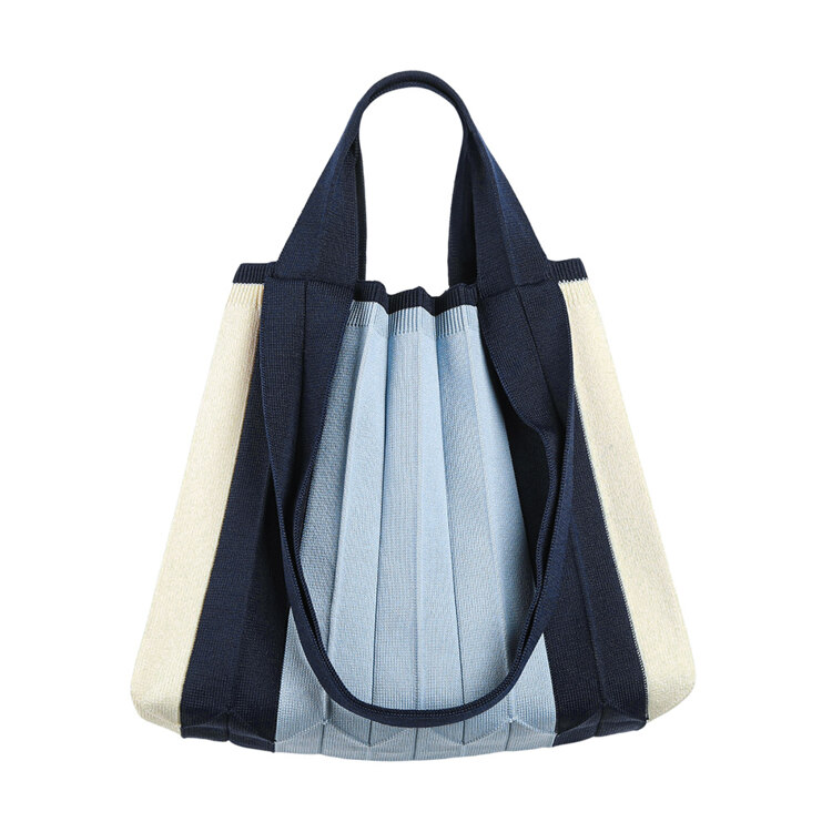 신세계인터넷면세점-플리츠마마-여성 가방-KNIT PLEATS TWOWAY SHOPPER BAG BLUE