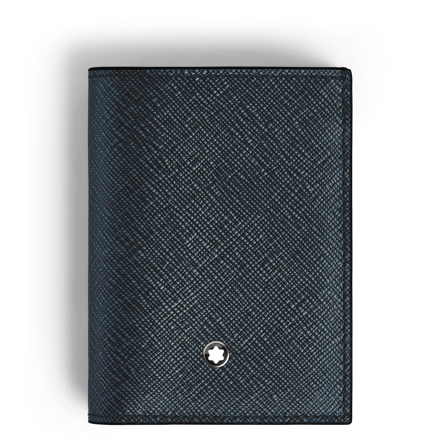 220382 Sartorial 4cc Mini Wallet Tweed Blue Color (卡包)