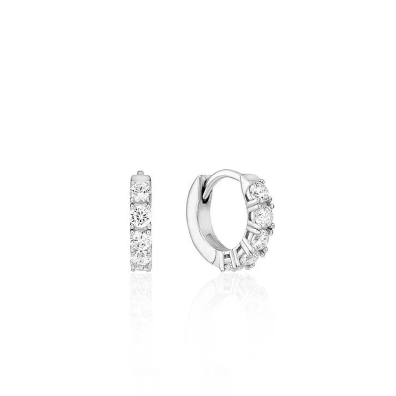 신세계인터넷면세점-이에르로르-earring-에센스 실버(W) 테니스 원터치 귀걸이 XS