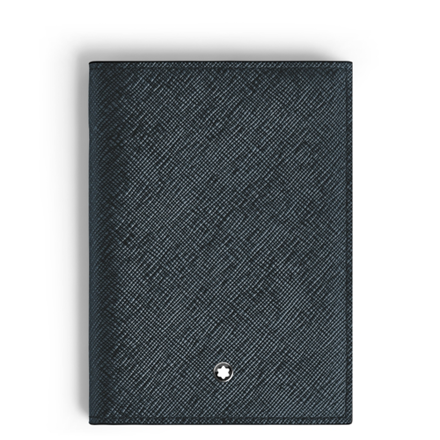 220433 Sartorial Passport Wallet - Tweed Blue Color (护照夹)