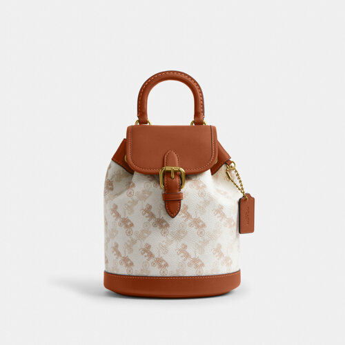 Harper Backpack with Horse and Carriage Print （双肩背包）