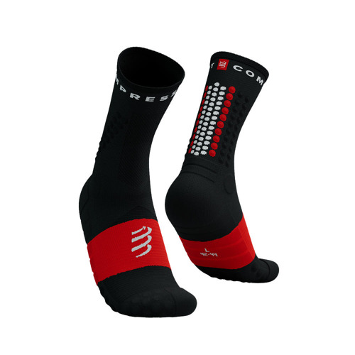 ULTRA TRAIL SOCKS V2.0BLACK/RED T1