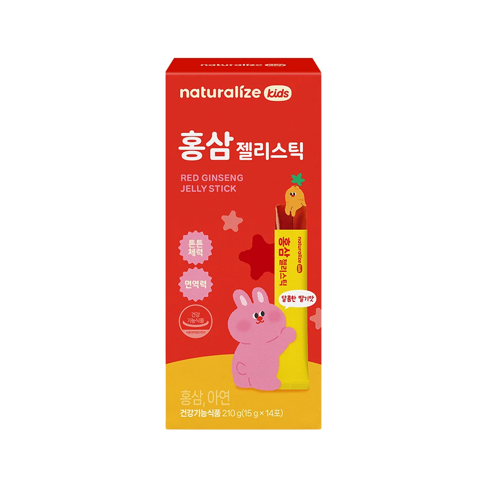 신세계인터넷면세점-네추럴라이즈-라이즈 홍삼 젤리스틱 14포(2주분)