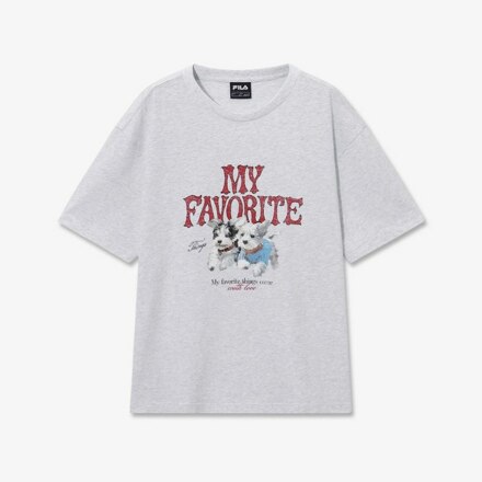 [유니] MY Favorite Puppy 티셔츠