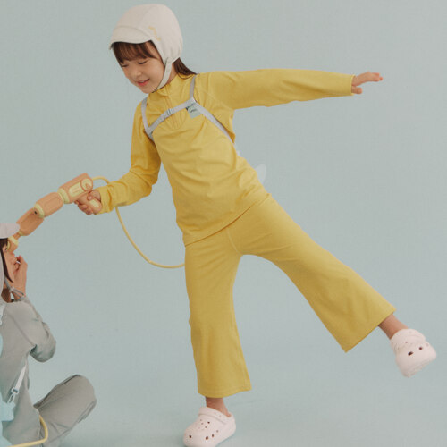 메르 래쉬가드 옐로우