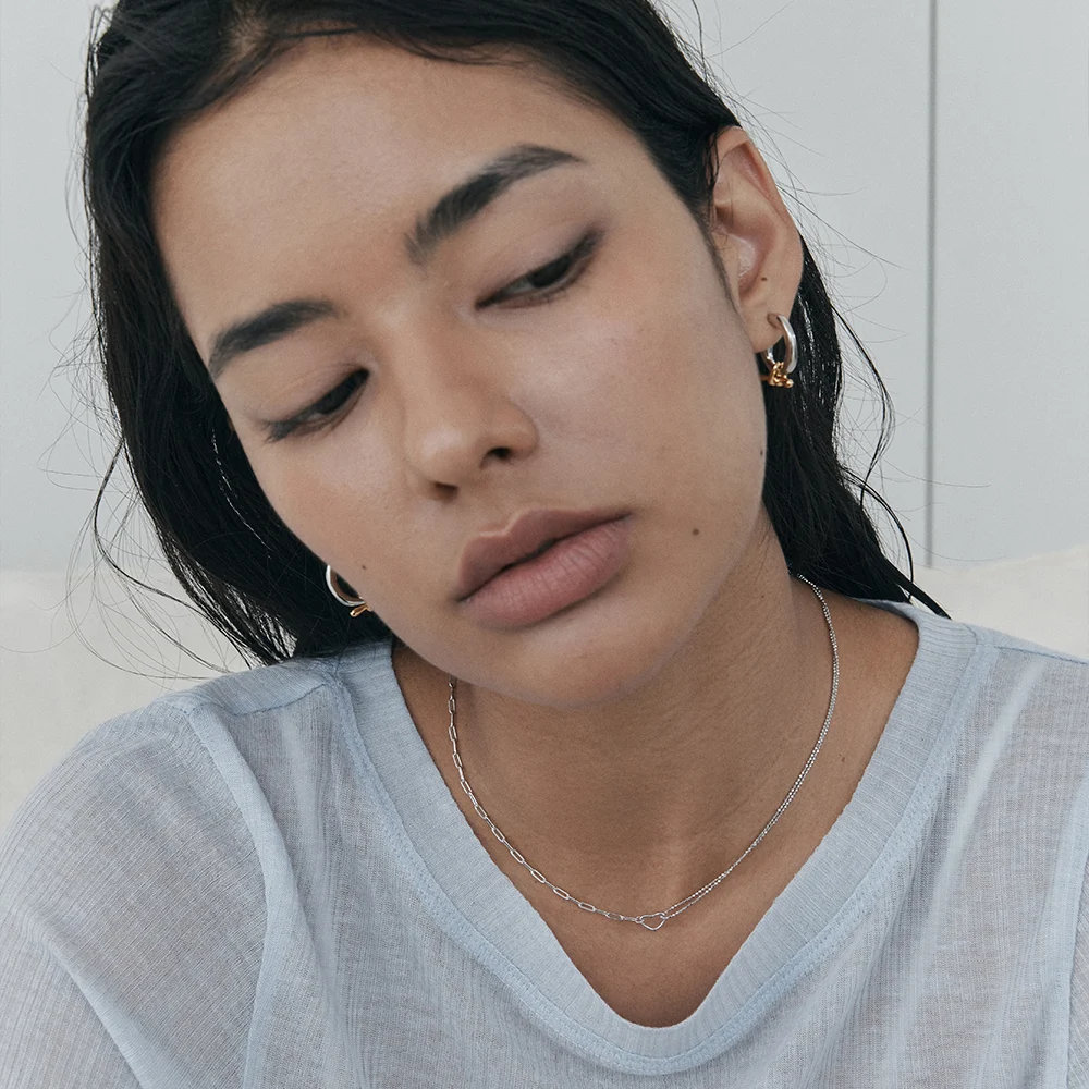 신세계인터넷면세점-아티카 로우-necklace-myself heart Silver Necklace