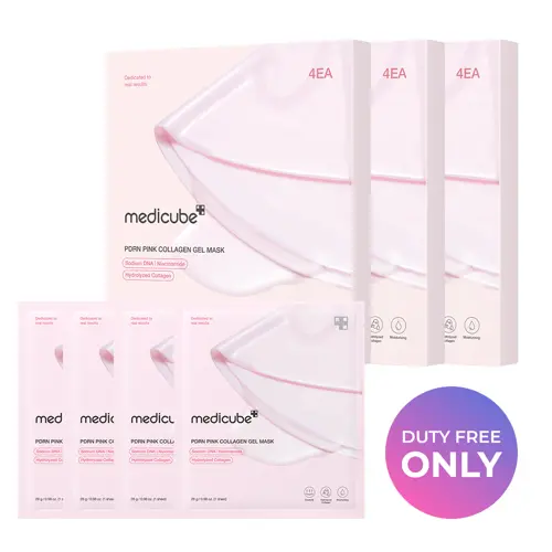 [Duty-free Only] PDRN Pink Collagen Gel Mask 4ea Trio
