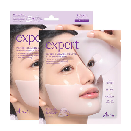 Expert Peptide Collagen Gel Mask (4 sheets) 胶原蛋白面膜