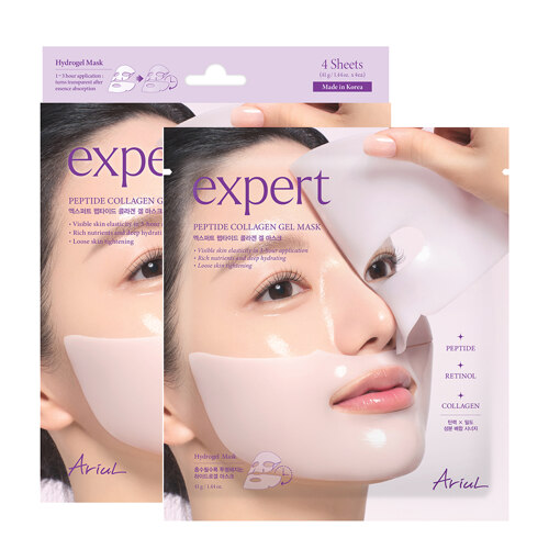 엑스퍼트 펩타이드 콜라겐 겔 마스크_4매입