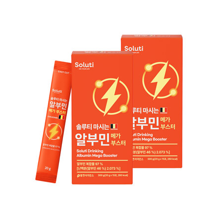 마시는 알부민 메가 부스터 2박스 (30포)