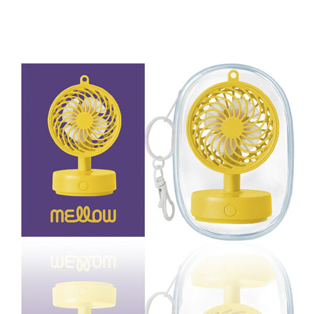 ULTRA MINI KEYRING FAN YELLOW 手持风扇