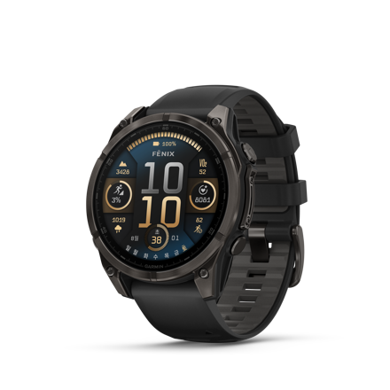 [피닉스8] 47mm, 아몰레드, GPS 프리미엄 멀티스포츠 (카본그레이)