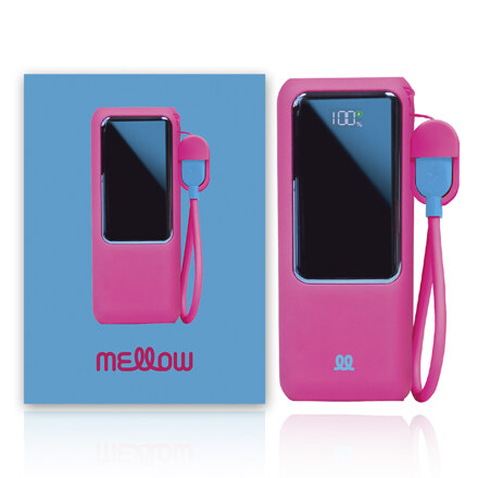 CTOC KEYRING CABLE MINI POWER BANK 10000MAH PINK 移动电源