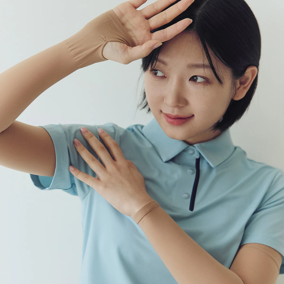 韩际新世界网上免税店-MARUN5-服饰-充足防晒袖套（手臂型1枚+手腕型1枚）