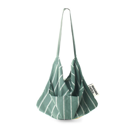 Rabbit eco bag_Wide khaki green