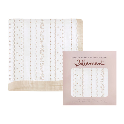 BAMBOO COTTON 8-LAYER DREAM BLANKET UNICORN 婴儿毯
