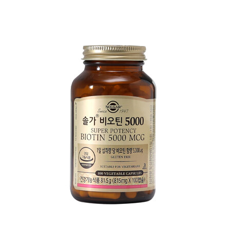 솔가 비오틴 5000 (100캡슐)