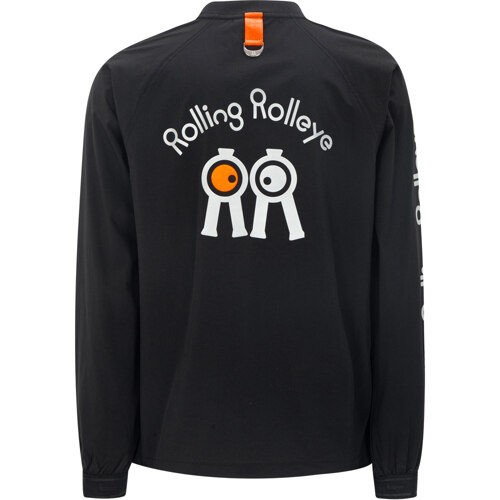 New Windbreaker Reflective Black Orange Eye
