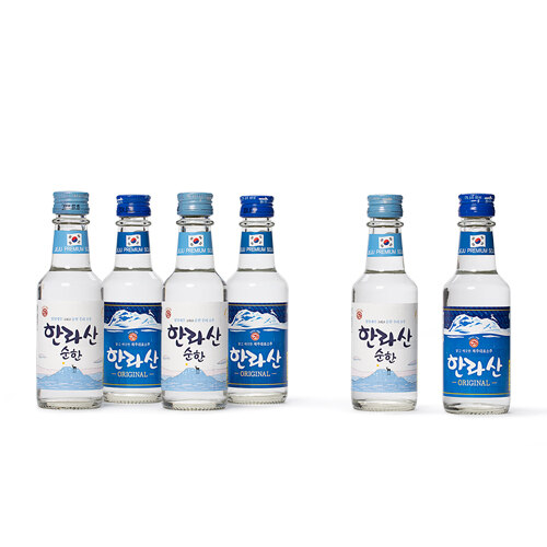 한라산 미니어처 80ml 세트
