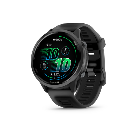 [포러너 570] 42mm, 러닝 GPS (블랙)