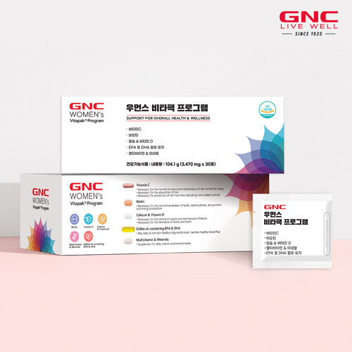 GNC 우먼스 비타팩 프로그램(여성멀티비타민)