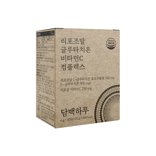 신세계인터넷면세점-담백하루-리포조말 글루타치온 비타민C 컴플렉스 30포