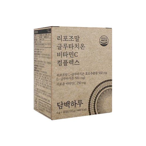 리포조말 글루타치온 비타민C 컴플렉스 30포