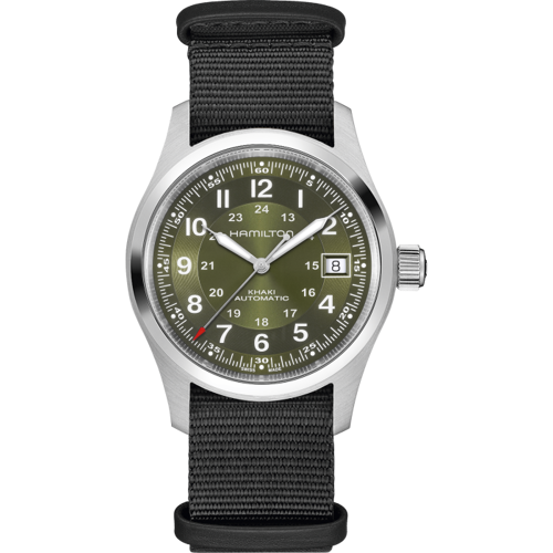 H70455960 / 카키 필드(Khaki Field)Auto 38mm / 남성