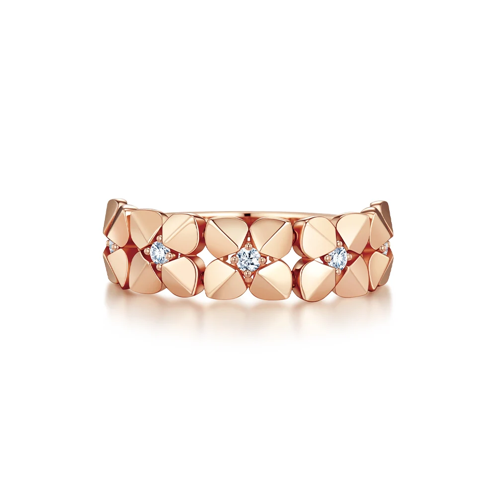 신세계인터넷면세점-로제도르-ring-러브플라워폴드 다이아 반지(11호)