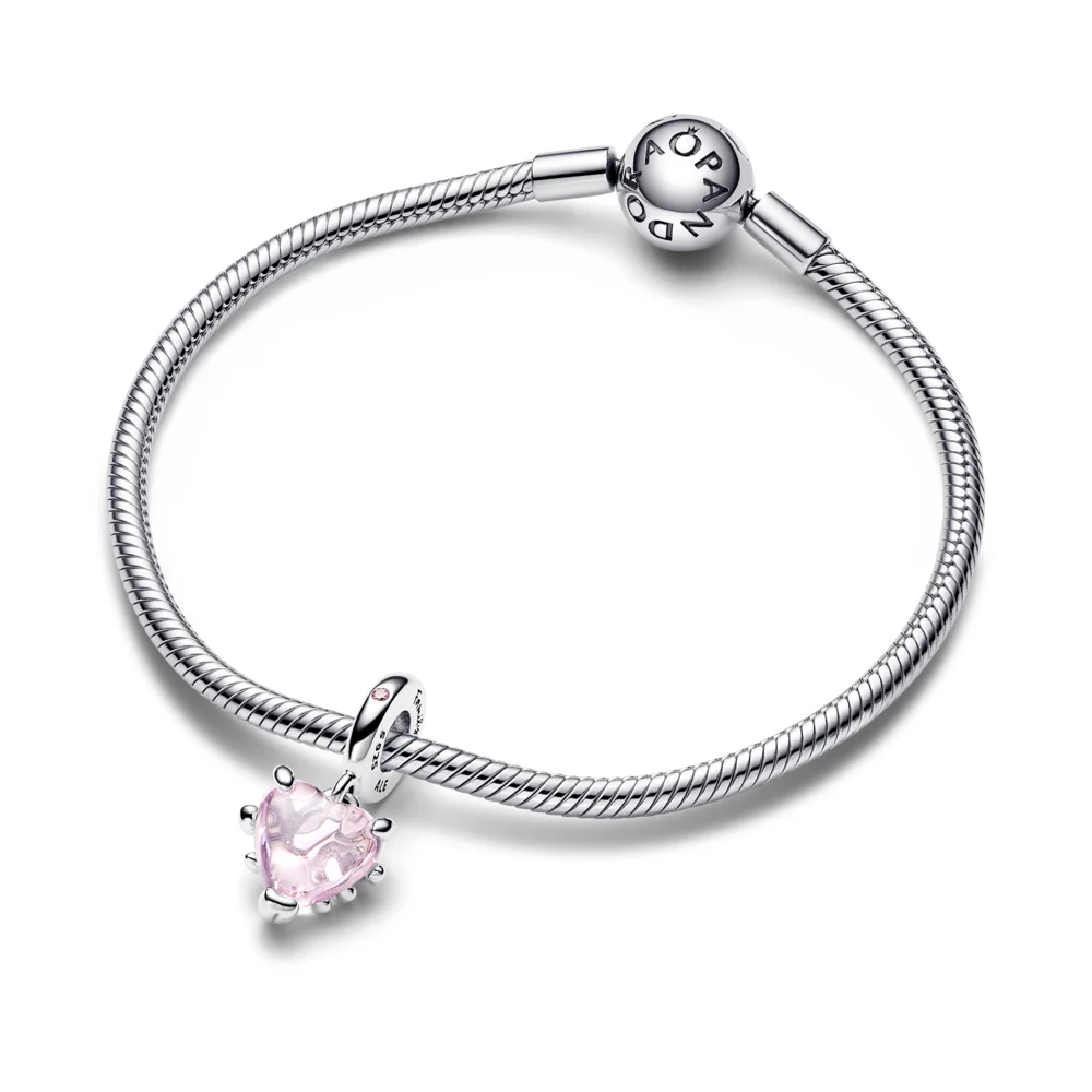 신세계인터넷면세점-판도라-bracelet-핑크 패밀리 트리 & 하트 댕글 참