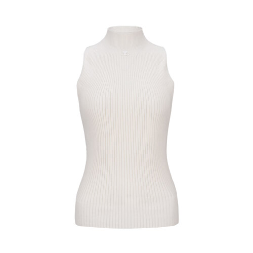 MOCKNECK LIGHT RIB TOP,