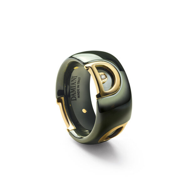 신세계인터넷면세점-다미아니-ring-D.ICON_RING GREEN CER.DIAS 1D SIZE 13-10MM