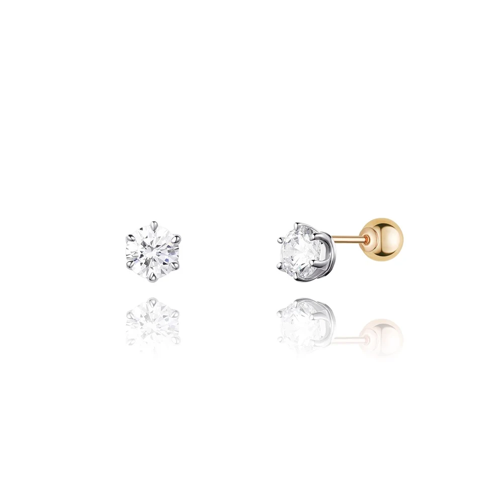 신세계인터넷면세점-스톤헨지-earring-벨라 SA26A05K 14K 3부랩다이아몬드피어싱 (한쪽)