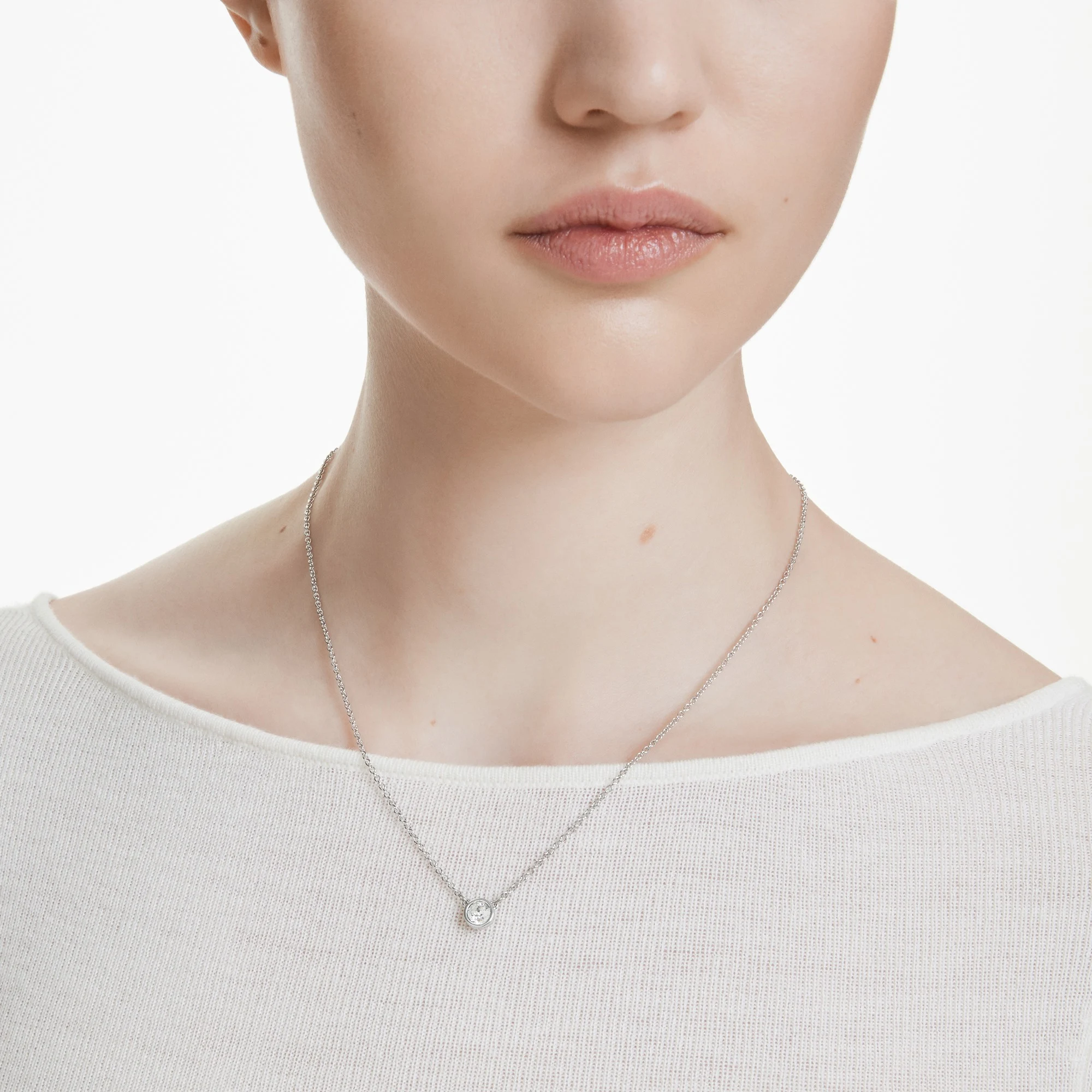 신세계인터넷면세점-스와로브스키-necklace-IMBER:PEND WHI/RHS