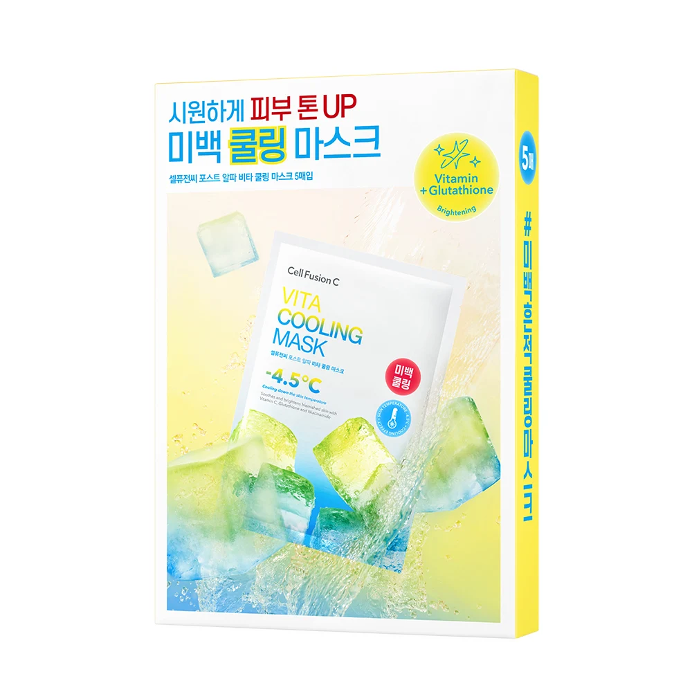 신세계인터넷면세점-셀퓨전씨-FaceMasksTreatments-포스트 알파 비타 쿨링 마스크 5매