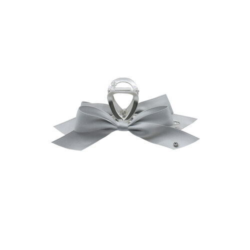신세계인터넷면세점-카인더베이비-HairACC-cubic point ribbon silver claw