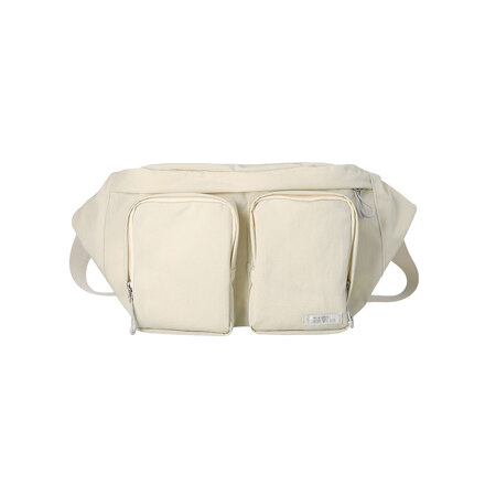 DOUBLE POCKET HIP SACK / BUTTER