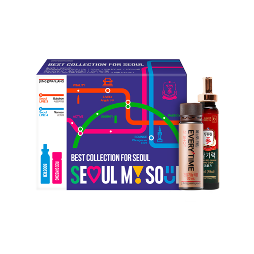 베스트 컬렉션 포 서울 [에브리타임샷(20ml*5병), 활기력(20ml*5병)]