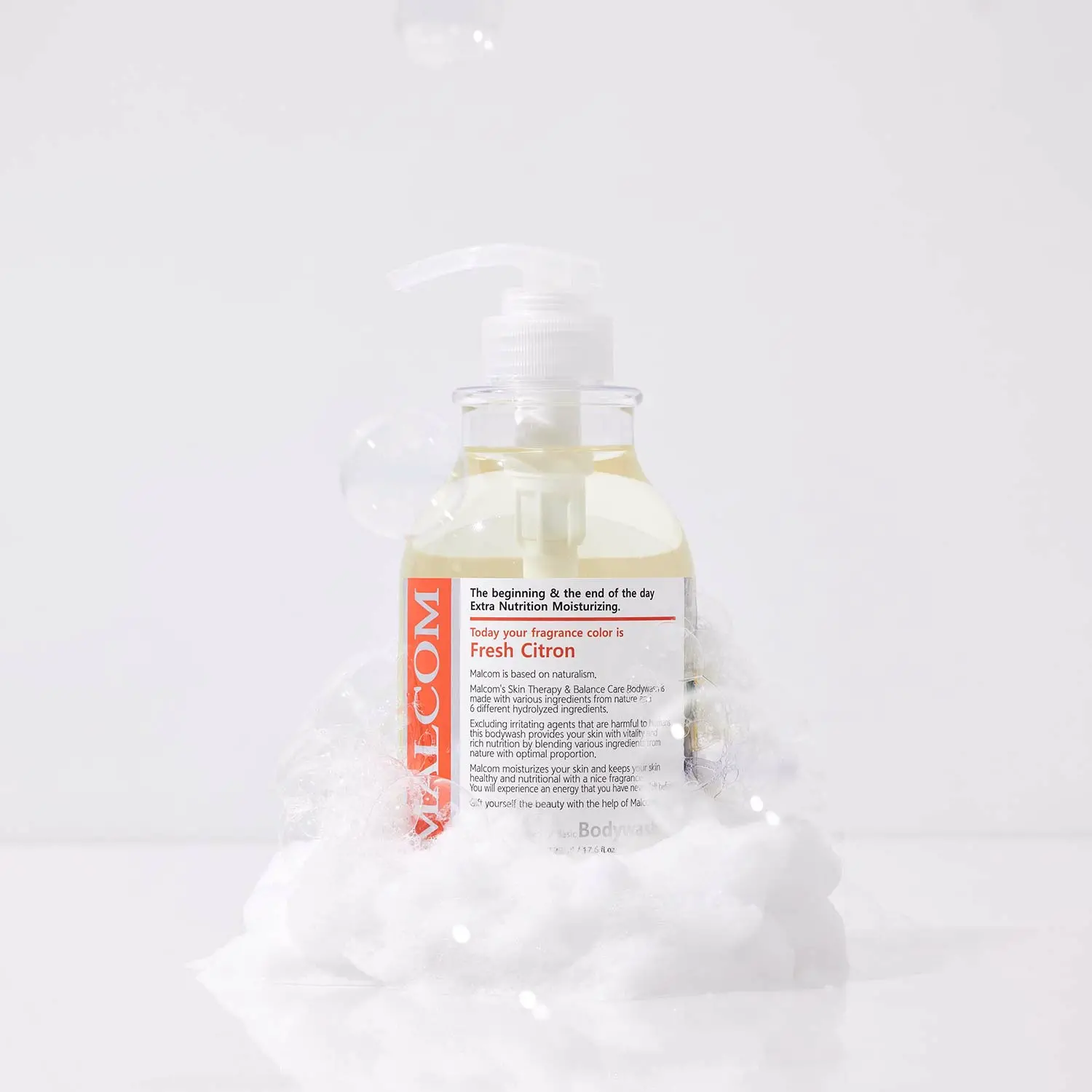 신세계인터넷면세점-말콤-Shower-Bath-약산성 알러지프리 바디워시 타임리스 블랙머스크520ml