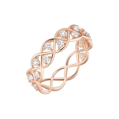 MOSAIQUE 14K 로즈골드 반지 JJMSRQ6B4201R4110