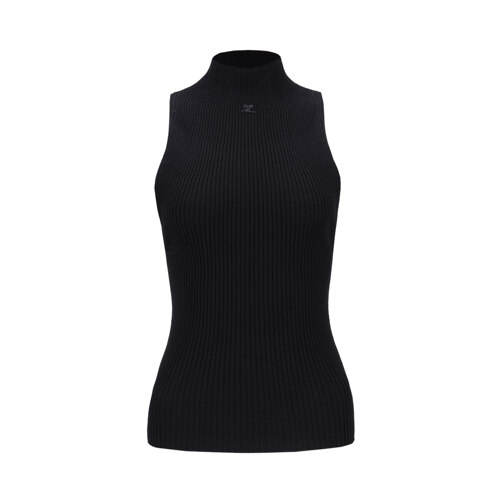 MOCKNECK LIGHT RIB TOP