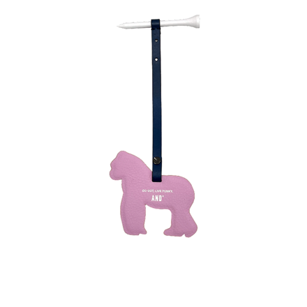 AND GOLF Buddy Charm Pink Gorilla Pink
