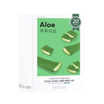 AIRY MASK ALOE 面膜 20片